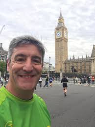 Today I accompanied my daughter, Megan, as she ran her first ever Half  Marathon…and in doing so she raised over £1000 for Macmillan. Fantastic  route around Westminster and even time for a