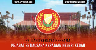 Beliau akan menjawat jawatan baharu sebagai ketua akauntan di. Jawatan Kosong Di Pejabat Setiausaha Kerajaan Negeri Kedah Appjawatan Malaysia