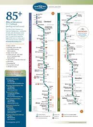 It stretches between cleveland and akron, following living so close to cuyahoga valley national park now, i've become quite proud and protective of it. Towpath Trail Map Lake Trip Trail Maps Bicycle Trail