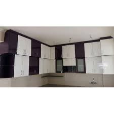 Shop online and save up to 50% today. Cream And Brown Modern Kitchen Cabinets Rs 1000 Square Feet M S Saifi Plywood Id 20534765391