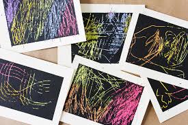 You might need to pass a few coats. Diy Art Material Scratchboard Cards Babble Dabble Do