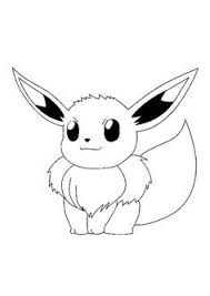 Le Pokemon Evoli A Colorier Coloriage Pokemon Coloriage Pokemon Evoli