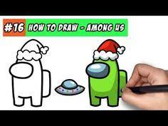 Engage in the course chronologically, then. How To Draw Among Us Character With Christmas Hat Easy Step By Step Tutorial Youtube In 2021 Drawing Tutorial Easy Cool Easy Drawings Easy Drawings