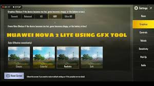 Huawei Nova 2 Lite Pubg Hdr Realistic Using Gfx Tool Youtube