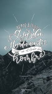 Wallpaper Eclesiastes 12 13 Biblia Mensajes Dios Es Amor