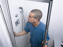 Give each a gentle tug to test their stability. How To Install A Shower Door This Old House