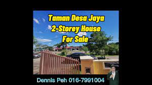 Taman johor jaya with supermarket giant on the right. Taman Desa Jaya Johor Bahru 2 Storey House For Sale Kini Property