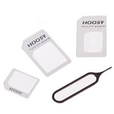 4.3 out of 5 stars. Sim Card Adapter Tray Holder 3 In 1 Kit Geewiz