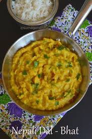 Nepali Dal Bhat Lentil Dishes Nepalese Food Savoury Food