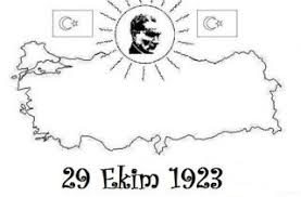 29 Ekim Cumhuriyet Bayrami Boyama Sayfalari Dersteknik Com Boyama Sayfalari Okul Okul Oncesi