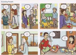 Excellent Site For Clipart Pictures And Situations For Conversational Fill In Worksheets World Language Classroom Dictionary For Kids Speaking Activities