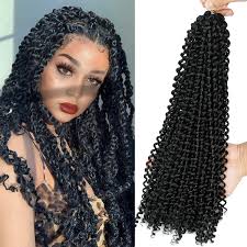 Janet collection 2x havana mambo faux locs 18 for genderless 2 in 1 value pack | www.wigcollection.com. 18 Crochet Braid Hair For Braiding Synthetic Hair Extension Passion Twist Long Bohemian Curly Crochet Hair 1b 4 27 30 T27 T30 T350 Tbug Buy At The Price Of 4 00 In Alibaba Com Imall Com