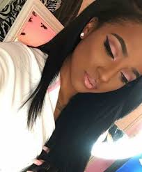 Dark brown or black hair is gorgeous as is, but if you're looking to switch things up, don't rule out blonde highlights. Pin On Makeup Hair Nails