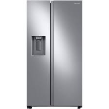 When a refrigerator's icemaker quits working, troubleshooting the problem yourself can save costly repair fees. Samsung 27 4 Cu Ft Side By Side Refrigerator With Ice Maker Fingerprint Resistant Stainless Steel In The Side By Side Refrigerators Department At Lowes Com