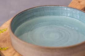 Turquoise Pie Baking Dish Ceramic Large Rustic Round Etsy In 2020 Ceramic Tray Ceramics Pottery