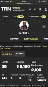 Your personal fortnite statistics, match history, leaderboards, challenges available for the current season. Jenks On Twitter Fortnite Tracker Has Finally Been Updated It S Not Outdated Anymore Woo