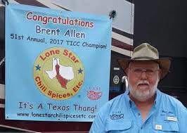 There are several different ways to make a red chili recipe and this is a competition championship. 2017 Brent Allen Casi Chili Appreciation Society International Chili Charity Fun