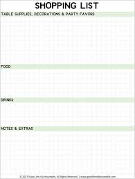 Birthday Party Supplies List Birthday Planning Printable Birthday Planning Birthday Planning Printable First Birthdays