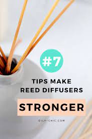 Here S How To Make A Reed Diffuser Smell Stronger Reed Diffuser Recipe Reed Diffuser Oil Essential Oil Reed Diffuser