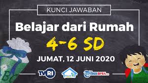 Jawaban Belajar Dari Rumah Di Tvri Kelas 4 6 Sd Jumat 12 Juni 2020 Gemar Matematika Fpb Dan Kpk Youtube