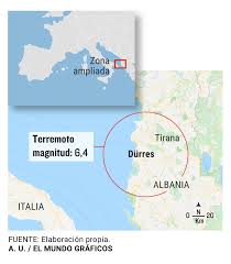Últimos terremotos en el mundo. Un Terremoto En Albania De Magnitud 6 4 Deja 25 Muertos Y Al Menos 600 Heridos Internacional