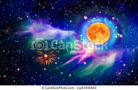 Royalty free blue galaxy background stock images photos. Stars In The Night Sky Blue Background Galaxy Stars Abstract Space Background Full Moon And Star Sky Canstock