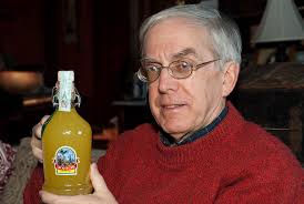 Bill with lemon liqueur