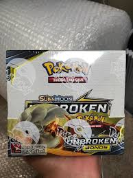 Find many great new & used options and get the best deals for pokémon sun & moon unbroken bonds booster box at the best online prices at ebay! Hello This Post Is For One Pokemon Unbroken Bonds Booster Box From The Sun And Moon Series In The Box It Com Pokemon Trading Card Game Pokemon First Pokemon