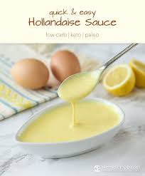 Quick Easy Hollandaise Sauce Low Carb Keto Paleo Easy Hollandaise Sauce Recipe For Hollandaise Sauce Easy Hollandaise