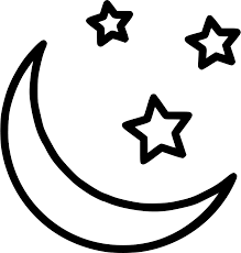 Browse 72,229 pics of a night sky with moon and stars stock photos and images available, or start a new search to explore more stock photos and images. Moon Stars Icon 141907 Free Icons Library