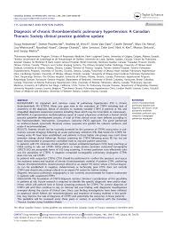 Https Cts Sct Ca Wp Content Uploads 2019 09 Diagnosis Of Chronic Thromboembolic Pulmonary Hypertension A Cts Clinical Practice Guideline Update Pdf