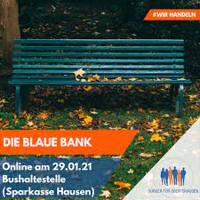 1 für adressen und telefonnummern Die Blaue Bank Wir Handeln
