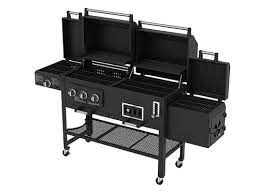 Smoke Hollow Deluxe 3-Burner Combination BBQ Propane Gas Grill |  payless-dayton