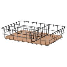 Pleja Desk Organizer Black 10 X13 X3 Ikea Desk Organization Desk Organization Ikea Ikea