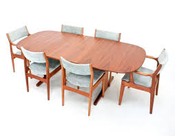 Mid Century Dining Table And 6 Chairs By Dyrlund Of Denmark Modern Dining Furniture Dining Furniture Makeover Simple Dining Furniture