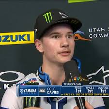 We could get used to these Cole Davies interviews 😂 #SMX #SupercrossLIVE  #Yamaha
