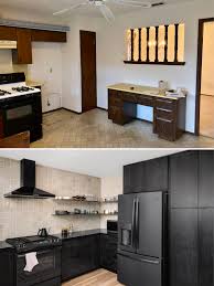 Before and after 1970s kitchen cabinets. 1970s Kitchen Remodel Before And Afters The Effortless Chic