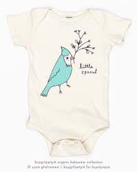 Little Sprout Bird Onesie Baby Bodysuit Organic Baby Bird Onesie Unique Baby Boy Gifts Baby Boy Gifts