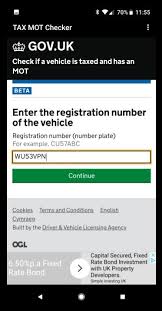 Check when mot due by just entering the vehicle registration number. Tax Mot Checker For Android Apk Download