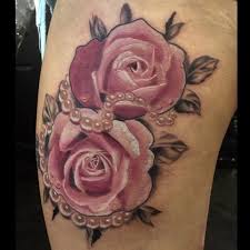 15 Designs With Precious Pearl Tattoos Pearl Tattoo Sweet Tattoos Rose Tattoos