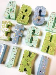 Buy 12 months & under alphabet toys and get the best deals at the lowest. Resin Letter Set Alphabet Set Sensory Play Under The Sea Etsy Letter Set Play Dough Sets Pinwheel Bow
