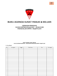 Namun tentu saja penggunaan surat masuk dan surat keluar masih berlaku untuk urusan resmi. 7 Buku Surat Masuk Keluar