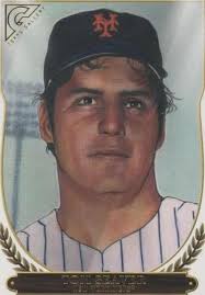 Tom Seaver Signed Full Name George Thomas Seaver "HOF 92" Baseball JSA -31  #