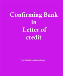 Confirming bank means the bank that adds its confirmation to a letter of credit upon the issuing bank's authorization or request. What Is A Confirming Bank Under Letter Of Credit