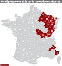 Tour d'horizon des changements qu'une telle mesure implique. Le Couvre Feu Avance A 18 Heures Dans 15 Departements Des Ce Samedi 2 Janvier Paris 75000