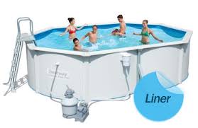 Piscine Bestway Couverture Solaire Bestway Power Steel 529x250cm Piscine Ovale 549x274x122cm