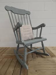 Wooden Rocking Chair Painted In Annie Sloan Duck Egg Chalk Paint Local Delivery Wooden Rocking Chairs Painted Rocking Chairs Rocking Chair