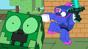Es 8 bit el brawler mas fuerte de todos? Minecraft Brawl Stars Animation 1 Tara X 8bit X Leon X Bull Animation Brawl Monster School