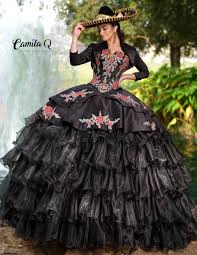 3 Piece Floral Charro Quinceanera Dress Camila Q Style Q1011 En 2020 Vestidos De Quinceanera Mexicana Vestidos Charros De Quinceanera Vestidos Mexicanos Para Nina