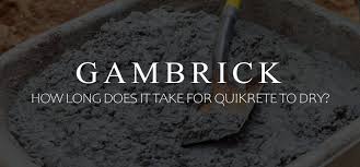 • generally 1 x 20kg bag when mixed with water will equal approximately 0.01m3. How Long Does It Take Quikrete To Dry And Cure